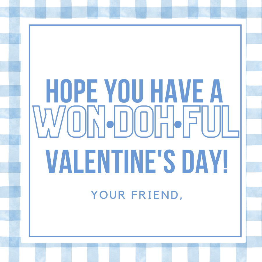 Playdough Valentine- Free Download