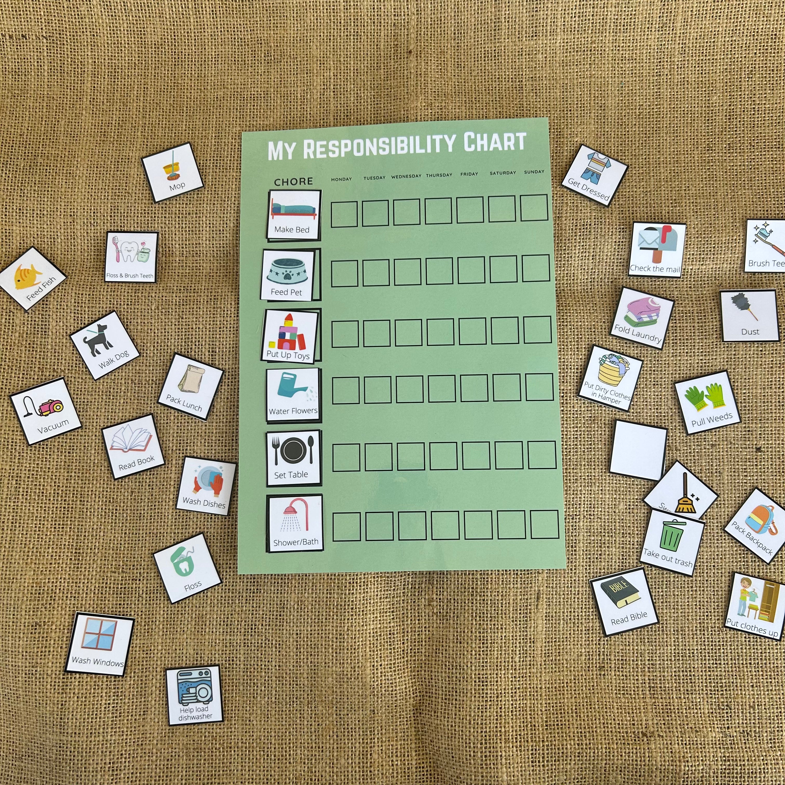 My Responsibility Chart