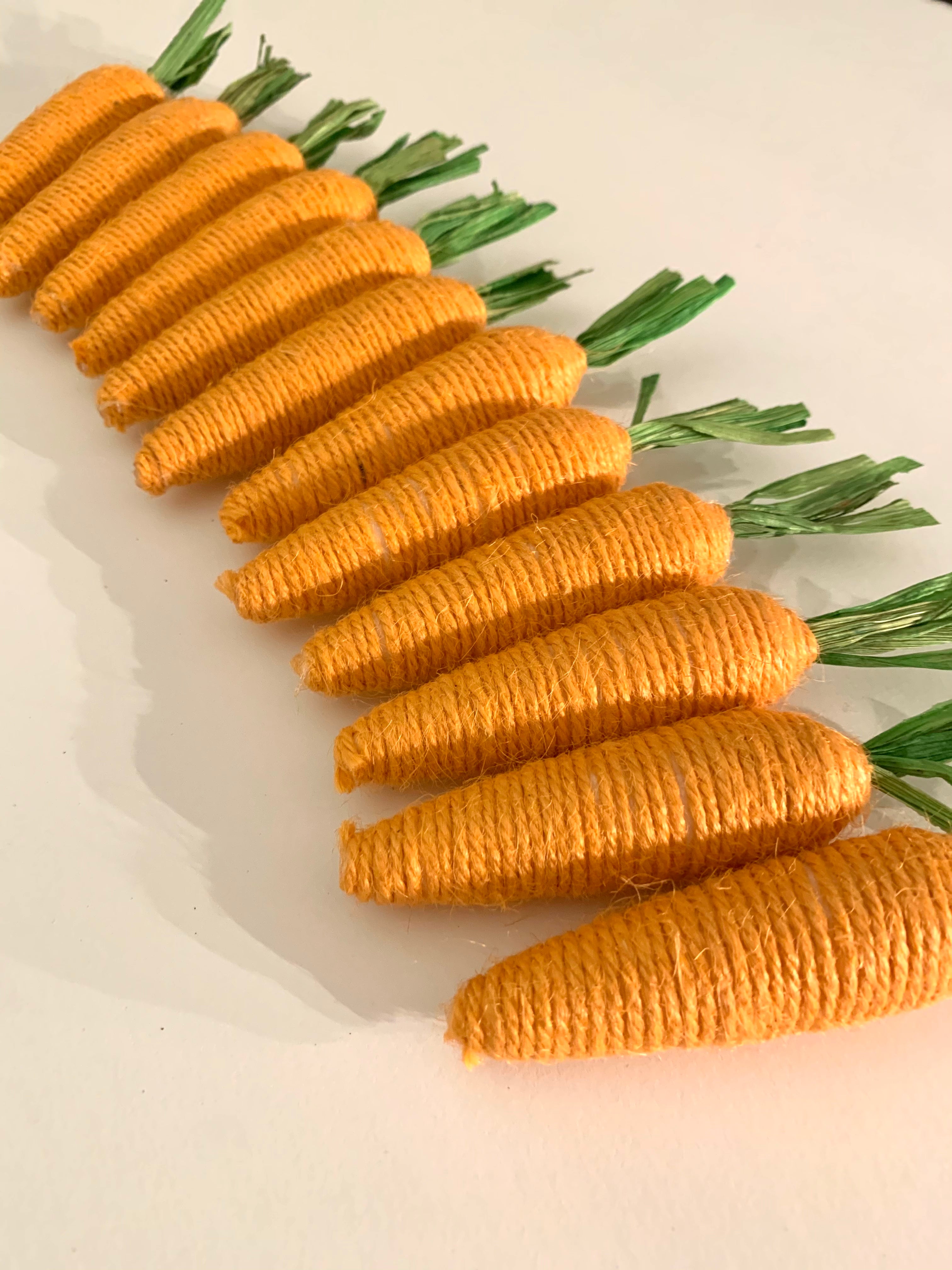 Easter Carrot Garland Kit