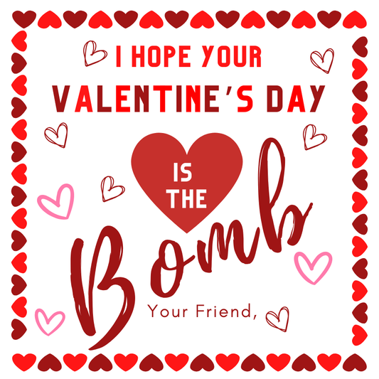 Bath Bomb Valentine- Free Download