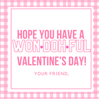 Playdough Valentine- Free Download