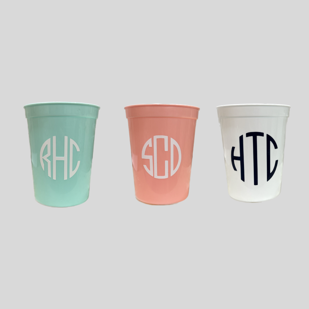 Personalized Stadium Cups (Set of 8)