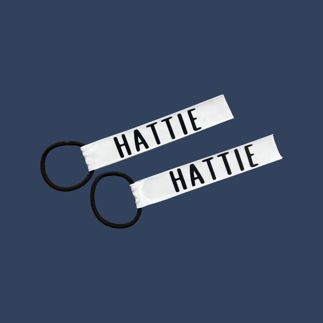 Pom Pom Tags (pair)